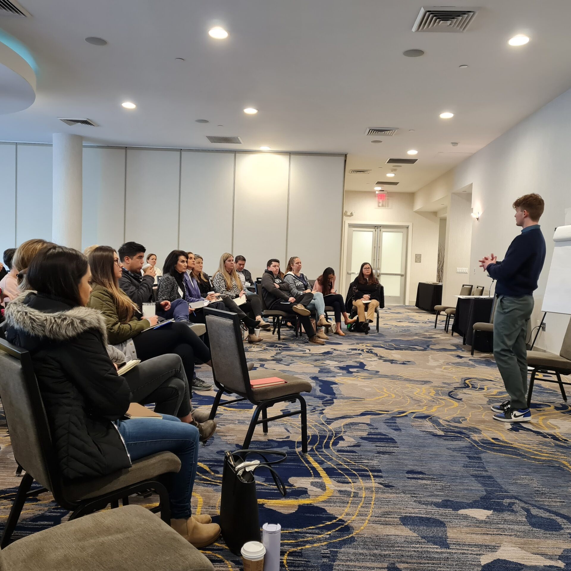 Workshop with California educators led by the leader of the Youth Leadership Team