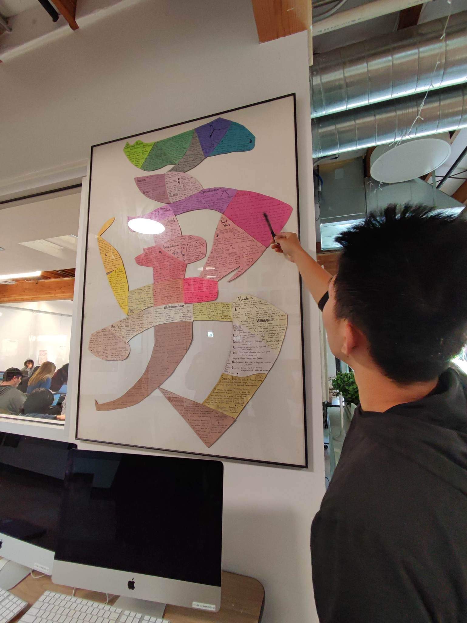 Japanese elementary school children walking to school